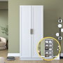Hanah Home Armario BA202 - 4593 Blanco